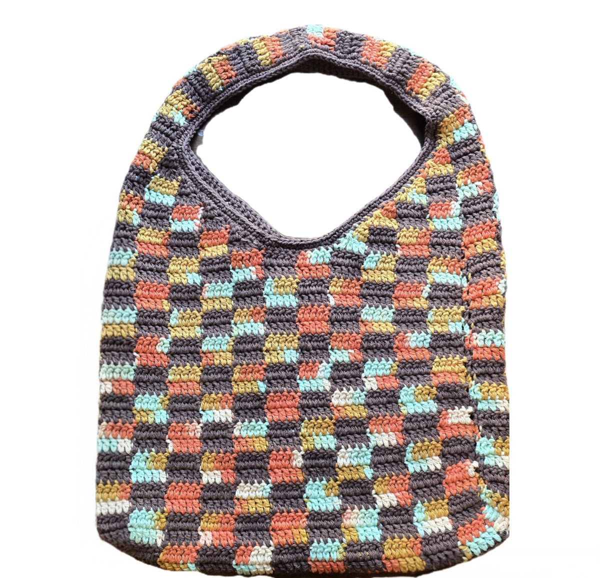 Checkered Purse