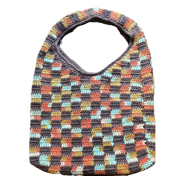Checkered Purse